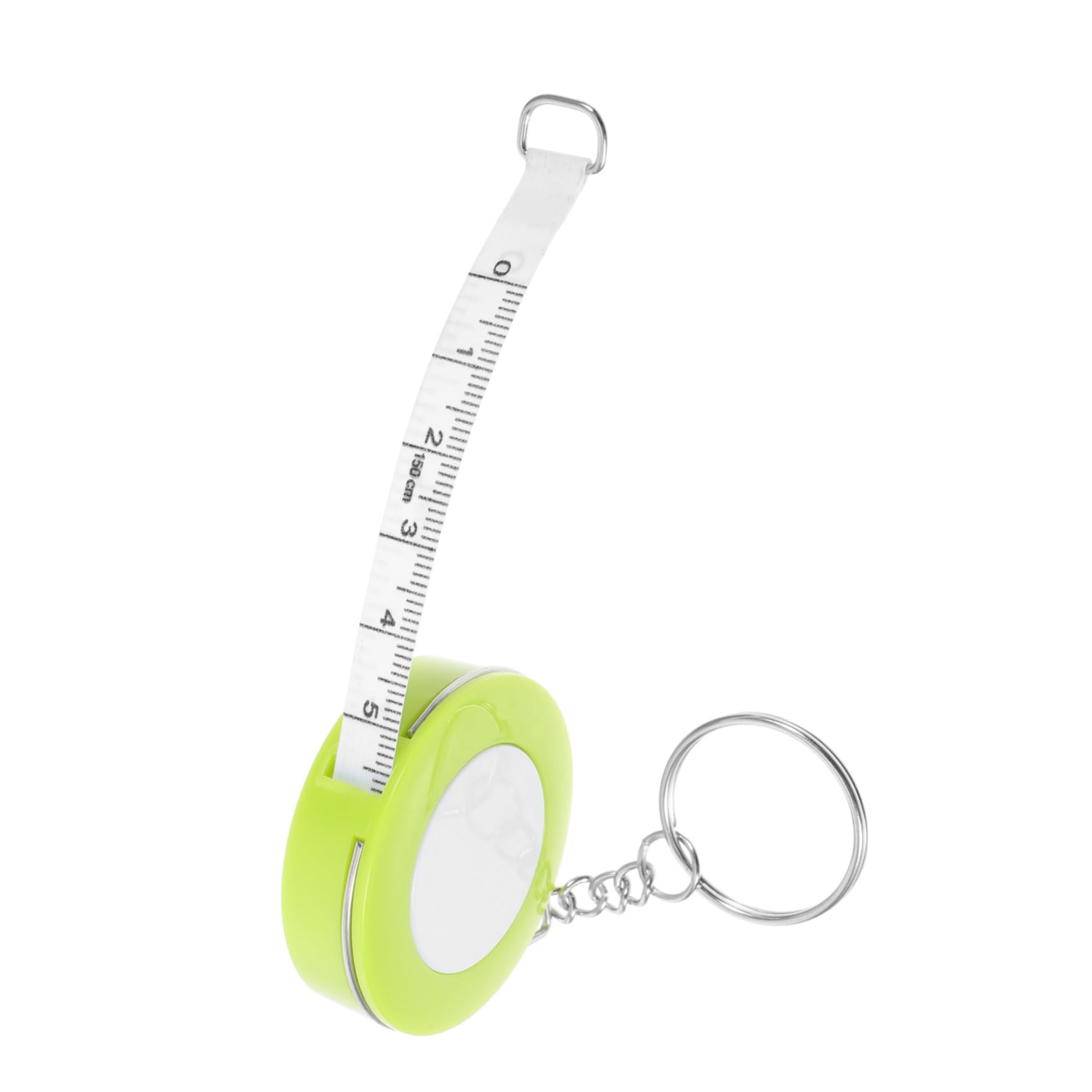 SOLUSTRE Retractable Tailors Tape Measure Mini Keychain Ruler for Sewing Knitting Crafting Portable Measurement Tool Soft Tape