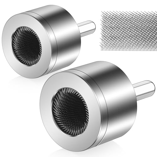 Huiguli 2Pcs limpiador de tubos de cobre, 15 + 22 mm limpiador de tubos para taladros, Herramienta de limpieza reemplazable con cerdas finas de acero, Para limpiar tubos de cobre antes de soldar
