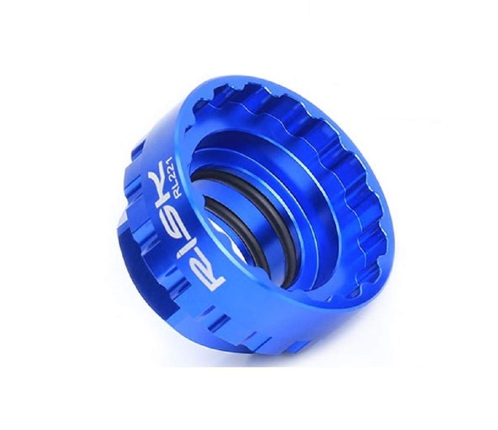 Juscycling 12-Speed Front Direct Mount Chainring Lock Ring Removal and Installation Tool, Compatible with Shimano M7100 M8100 M9100 M9120 Crankset