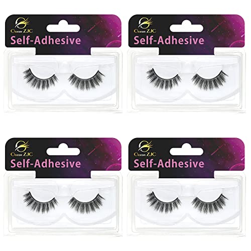 Self Adhesive Eyelashes No Glue Or Eyeliner Needed, #TOP5