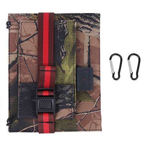 5W 5V Solar Panel Storage Bag,Portable Outdoor Solar Panel Foldable Bag,Solar Panel Storage Bag Charger for 5V Device Charging for Outdoor Camping Travel Camouflage
