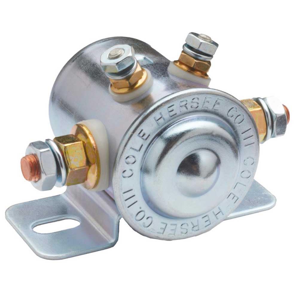 Cole Hersee - 24059-08-BP (24059-BP) 12V Insulated SPST Continuous Duty Solenoid