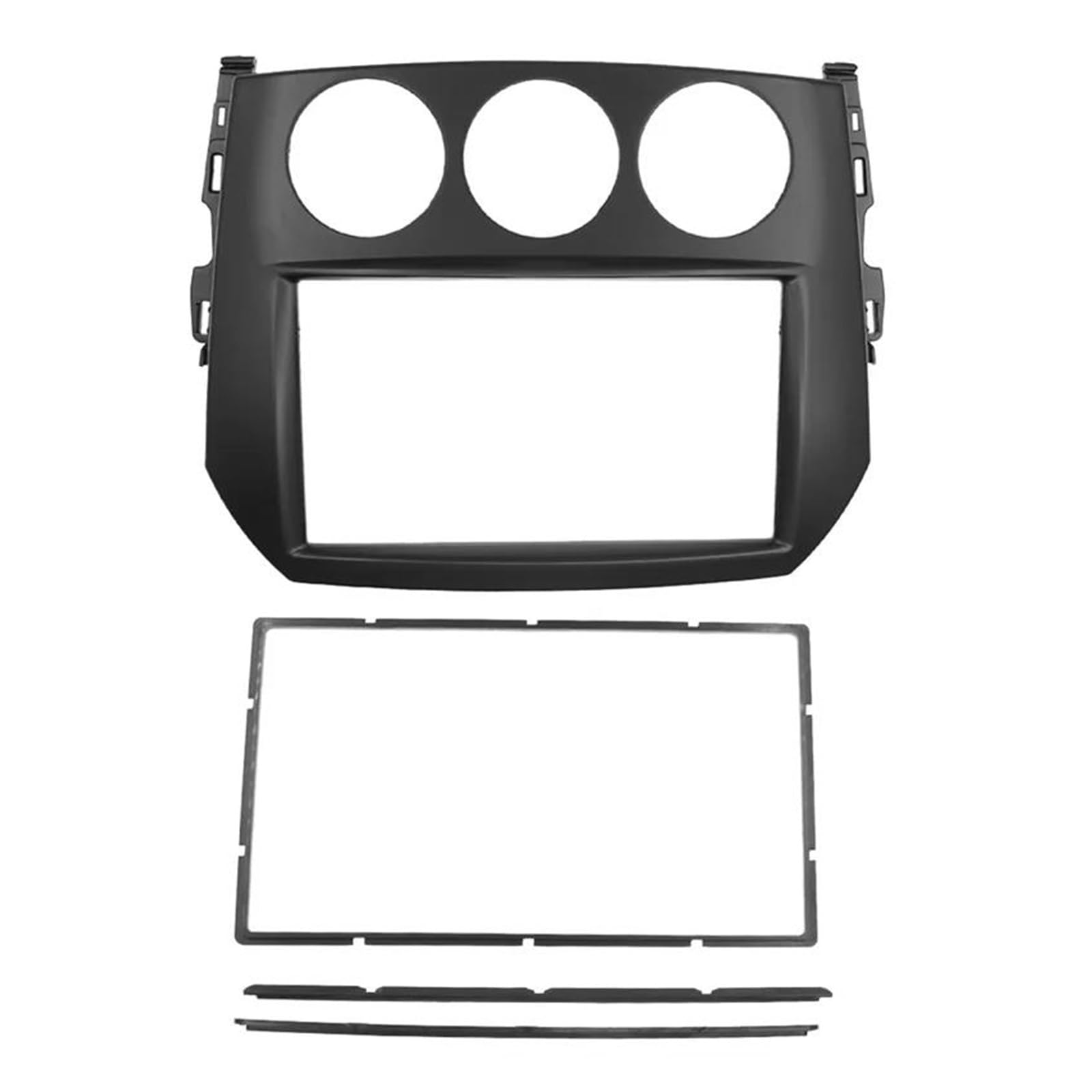 Pannello controllo Fascia Radio Stereo 2Din Per Mazda MX-5 MX5 Per Miata 2005+ Cruscotto Video Lettore DVD Montaggio Telaio Rivestimenti