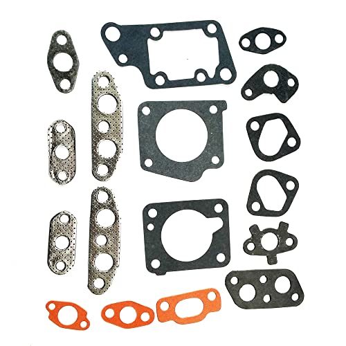 Image of Partsflow Engine Cylinder Head Gasket Set Compatible with Toyota 4Runner 1985-1995, Celica 1985,Pickup 1985-1995 2.4L SOHC L4 8V, ENG.Code 22RE, 22REC HS2000, SL1000, HS26185PT-2