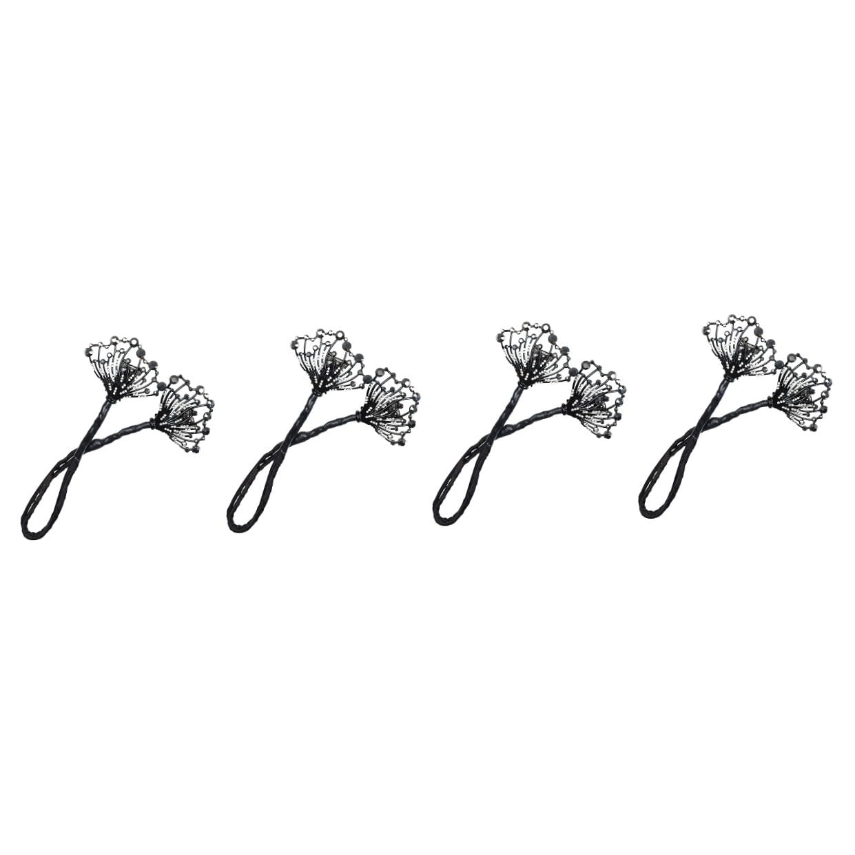 minkissy 4pezzi Chignon Creatore Per Acconciature Accessorio Per Donne e Ragazze Facile Da Usare Per Eleganti Chignon Pochi Minuti Design Curato e Versatile Compatibile Con Diversi Di