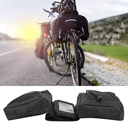 Alforja para motocicleta y ATV, bolsa lateral para equipaje para motos de nieve, bolsa de almacenamiento miniatura 6
