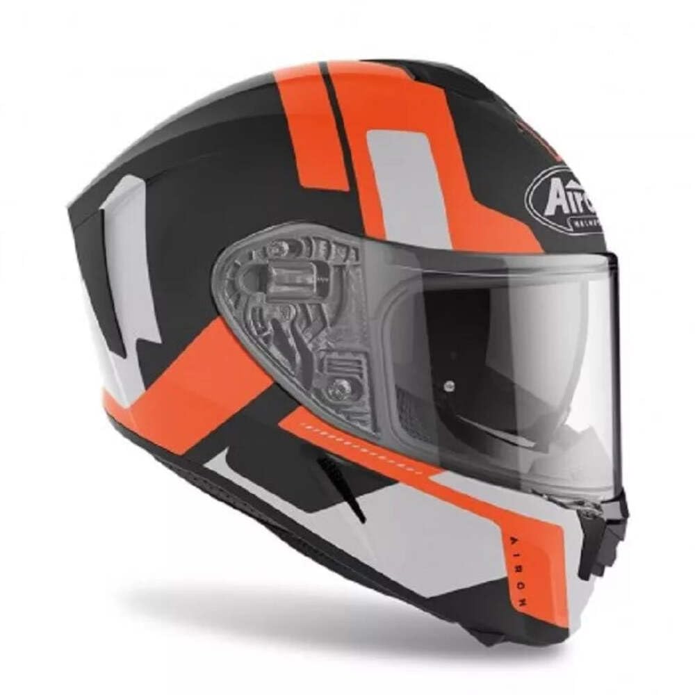 AIROH CASCO SPARK SHOGUN ORANGE MATT S