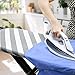 SheeChung Ironing Board Cover and Pad-15x54 Thick Ironing Board Covers with Padding Standard Size,Scorch and Stain Resistant Thick Padding,Large Ironing Cover with Elastic Edge & Adjustable Fasteners