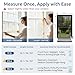 rabbitgoo One Way Privacy Window Film Window Tint for Home with Tools, UV Blocking Heat Control Static Cling No Glue, Daytime Privacy See Out Not in, 17.5 in X 6.5 Feet, Black Silver