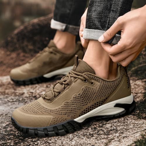Image of LEDINEY Hiking Shoes Women Waterproof Lightweight for Trail Trekking Camping Outdoor