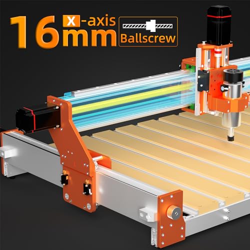 FoxAlien XE-PRO 8040 X-axis Extension Kit with Upgraded Hybrid Spoilboard Worktable, Compatible with XE-PRO CNC Router Machine - Image 4