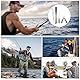 3 Sets Fishing Fischtöter 24.5cm Aluminium Fisch Totschläger Fischbetäuber Mit Angelzange Fishing Hakenlöser Fisch Betäuber Angelzubehör Für Anfänger Outdoor Karpfen Forellenangeln (Schwarz)