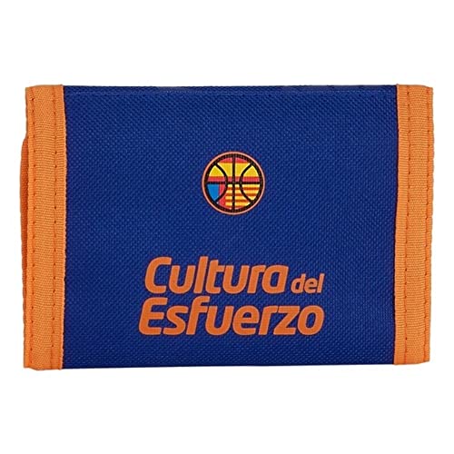 Men's Wallet, Blue/Orange, 120x50x230 mm