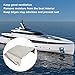 Yosoo Health Gear Marine Boat Vent Cover, Solid Stainless Steel Marine Intake and Cowl Ventilator Cover with Nylon Base, Marine Vent Cover for Boats Yachts Accessory