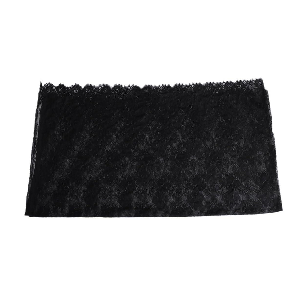 Nappe dentelle noire en tulle nappe de table mariage fête et décoration intérieure