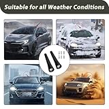 2 Pcs Car Stubby Aerial, Universal Short Car Antenna, Radio Roof Antenna Replacement, Mini Screw-in Aerial for AM/FM Reception, 6.5cm, Fits All Vehicle Models, M4, M5, M6 Adapters - Image 6