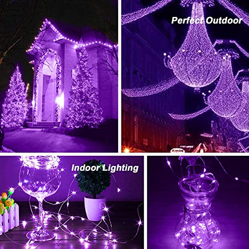 Lucine LED a Batteria, 10 M 100 LED Luci Natale