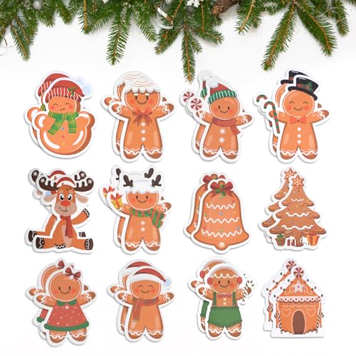 Haftnotizen, 24 Blöcke Sticky Notes, Haftnotizen Klebezettel, Weihnachtlicher Notizblock, Selbstklebende Notizzettel, Haftnotizen Lustig für Zuhause, Schule, Bürosticky Notes