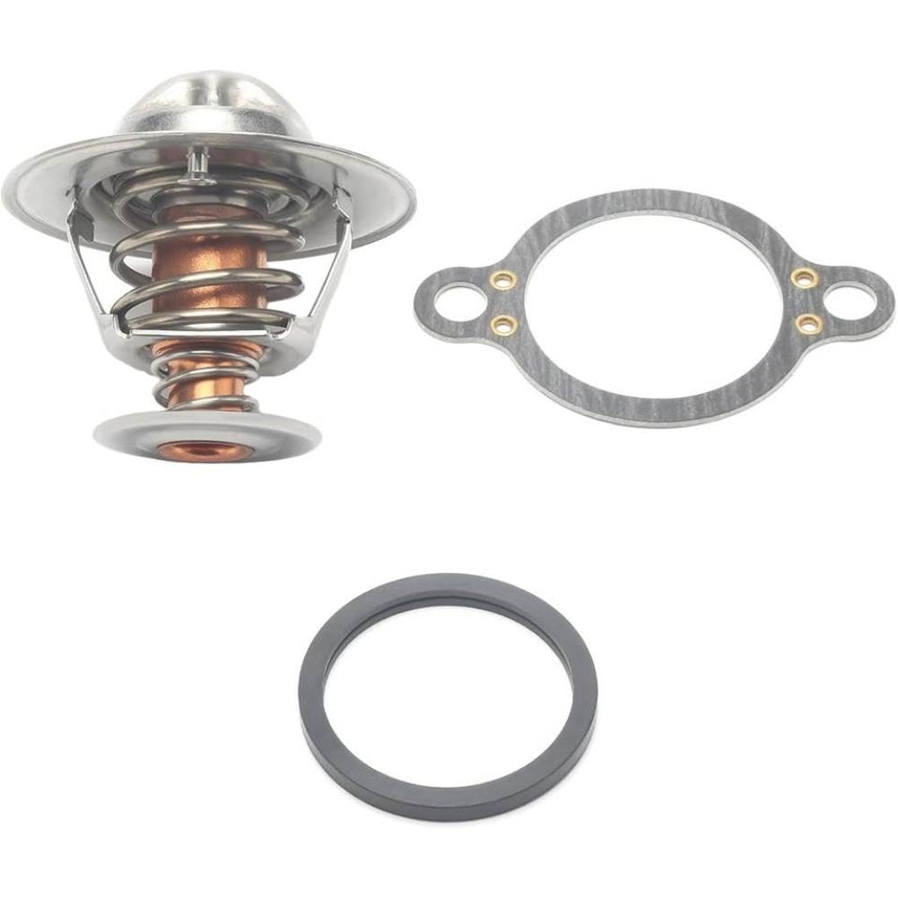 Thermostat Kit Compatible With MerCruiser V6 V8 4.3-8.2 L 165-488 2 4 BBL GM 2.5L 3.0L Stern Drives 807252Q5 59078T3 59078T4(MerCruiser 2 4 BBL)