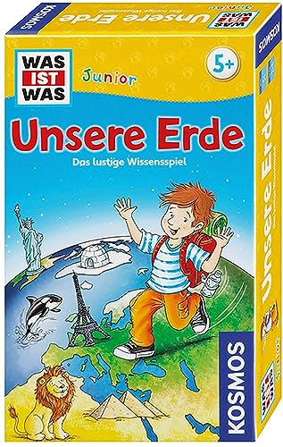 KOSMOS 711290 was ist was Junior - Unsere Erde, Lernspiel für 2-4 Kinder ab 5, Reisespiel, Kinderspiel, Geburtstagsgeschenk, Mitbringsel KOSMOS 711290 was ist was Junior - Unsere Erde, Lernspiel für 2-4 Kinder ab 5, Reisespiel, Kinderspiel, Geburtstagsgeschenk, Mitbringsel