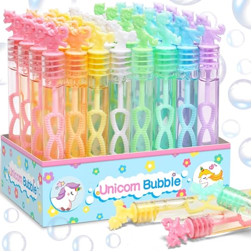 32 Piece Unicorn Bubble Wands