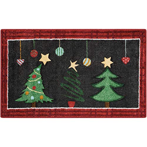 Nourison Accent Decor Three Trees Black Accent Rug - 1'6