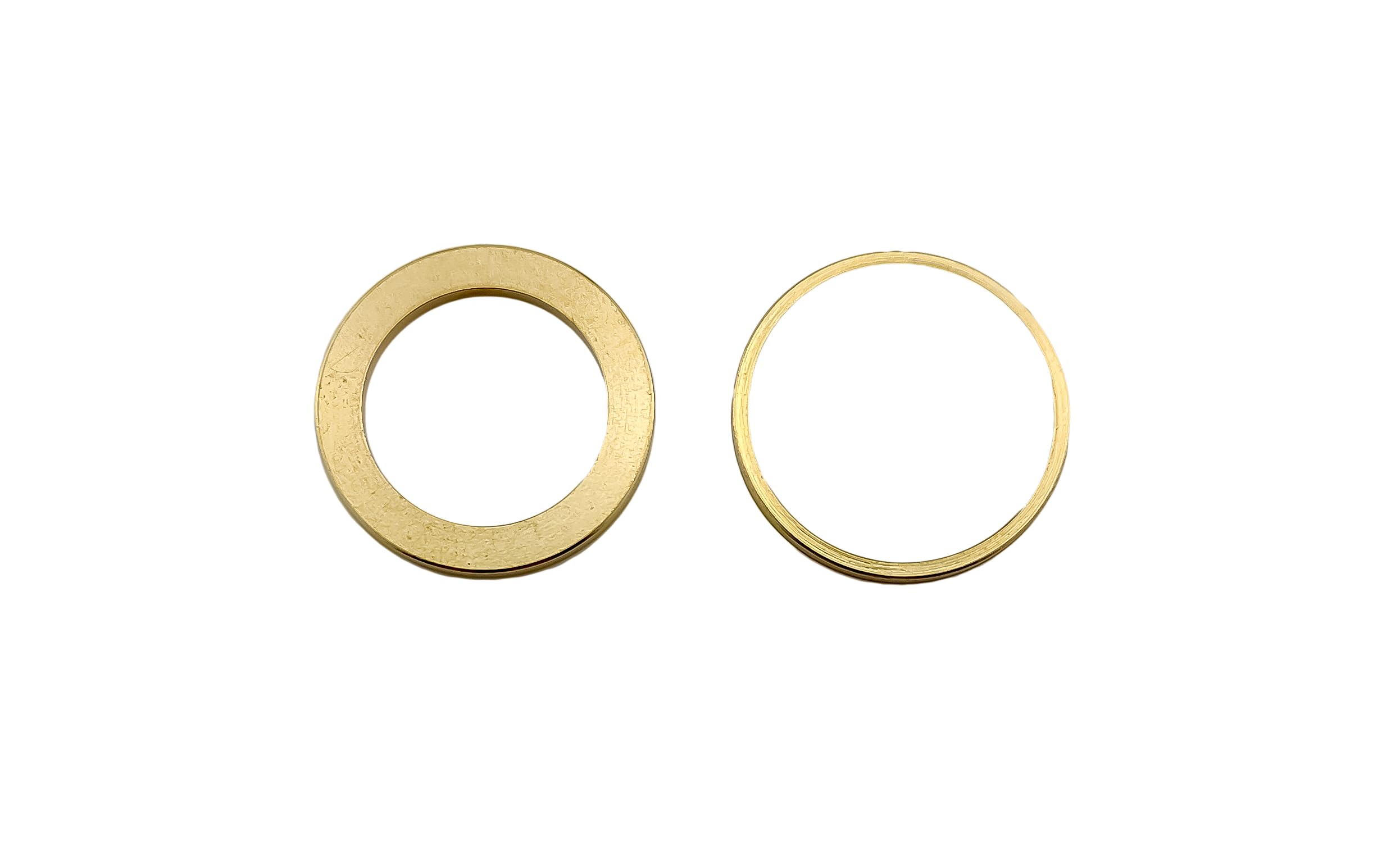 CUTTOOLS Bore Reducer Ring Bush Washer for Circular Saw Blade 22.2 X 20 mm/22.2 x16 mm, Bronze - Image 2