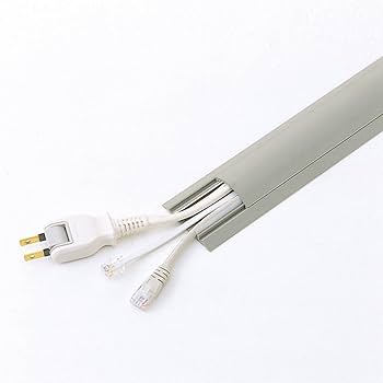 ケーブルカバー Amazon.co.jp: サンワサプライ ケーブルカバー(グレー) CA-R50GY