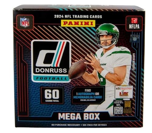 2024 Donruss Football Trading Card Mega Box