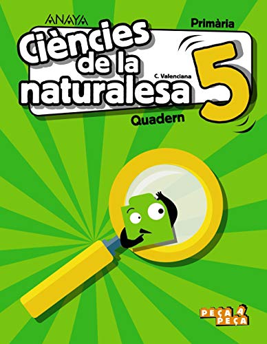Portada de Ciències de la naturalesa 5. Quadern.