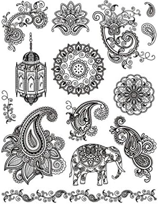 Viva Décor 400301600 India Clear Silicone Stamp
