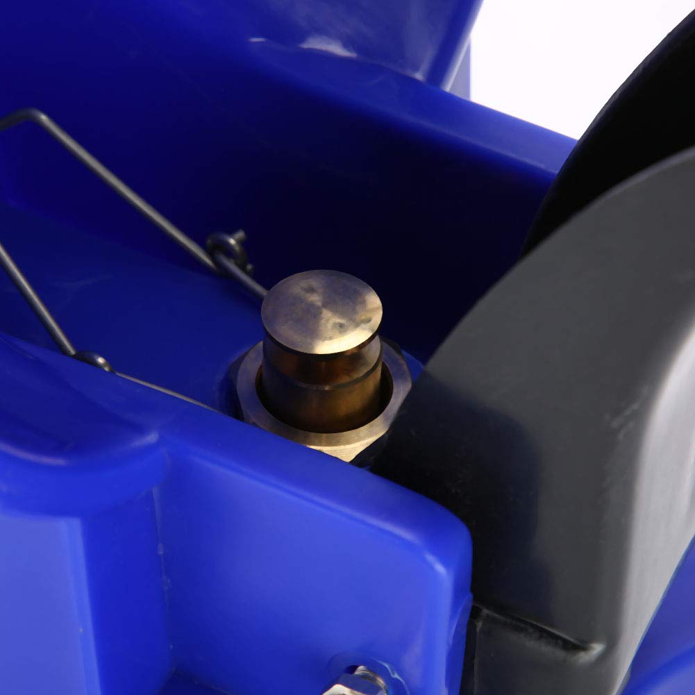 Abbeveratoio Automatico di Grande capacità, Durevole, in ABS, Dispenser d'Acqua per Animali Domestici, per bovini, Ovini, Cavalli, Bestiame, Blu, 2 Litri