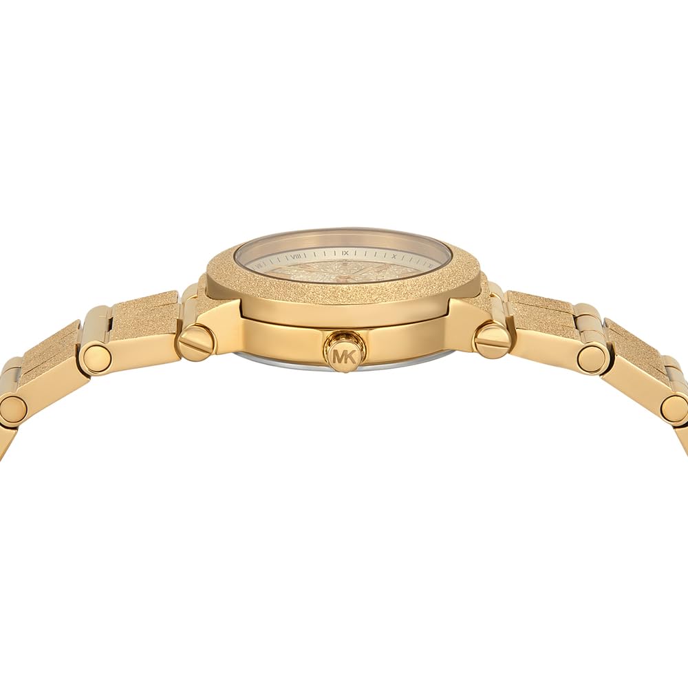 Michael Kors Billie Dam 26 mm guldtonat rostfritt stål klocka, MK7554