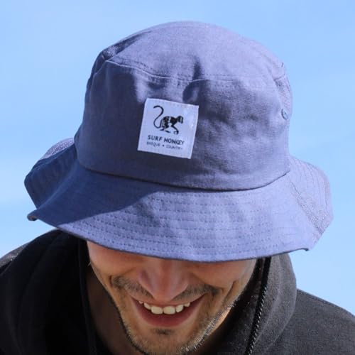 Bonnet de pêcheur 100% coton de qualité supérieure par Surf Monkey - 4