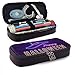 Produktbild Federmäppchen Happy Halloween Party Bright Signboard Leather Cute Pencil Case - Pencil Pouch Stationery Organizer Makeup Bag Perfect Holder
