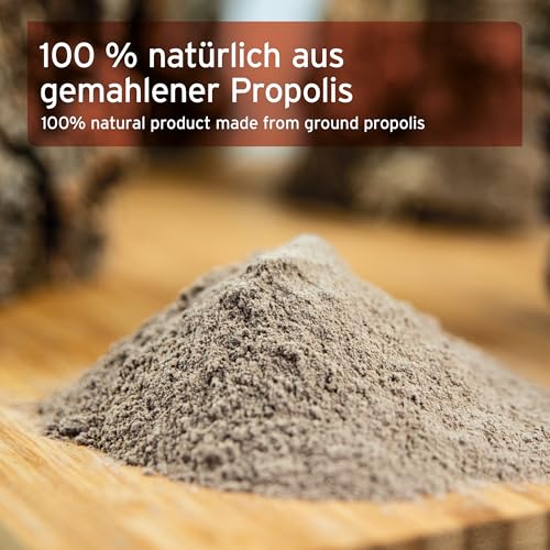AniForte Propolis Pulver für Hunde & Katzen 20g - Natürliches Propolispulver zur Unterstützung von Immunsystem, Abwehrkräfte & vitaler Haut