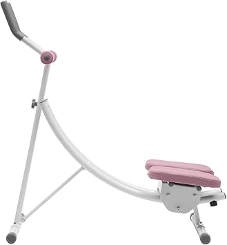 Ab Machine, 330lbs Load Waist Cruncher Core Toner Coaster Abdominal Crunch Trainer Adjustable Ab Workout Equipment Full Body Workout with Intelligent Display for Home Companies Gyms