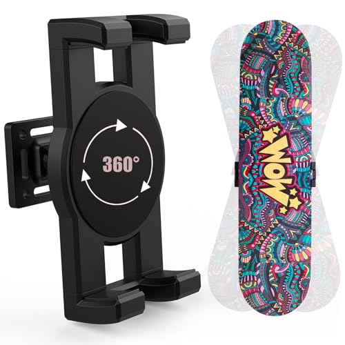 HHUXIUE Skate deck wall mount,360° rotatable skateboard wall mount,Floating Display Hanger Grab,suitable for any skateboarder. (1 set)