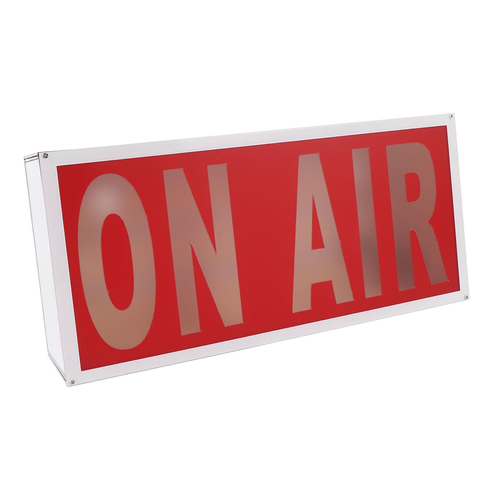 On Air-Schild, USB-betriebenes 12 Farbwechselndes LED-Wandmontage-Warnschild für Aufnahmen, Streaming-Raumdekoration mit Fernbedienung und USB-Kabel für Home-Office-Studio