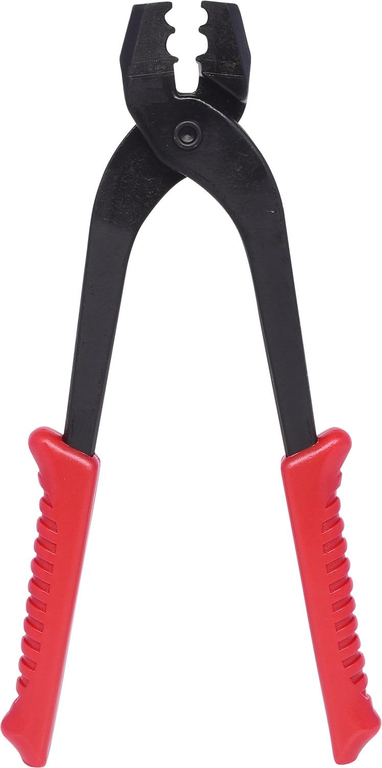 KS Tools 120.2000 Pinza Curvatubi per Tubazioni Freni, 2 in 1, Diametro 4.75 e 6 mm