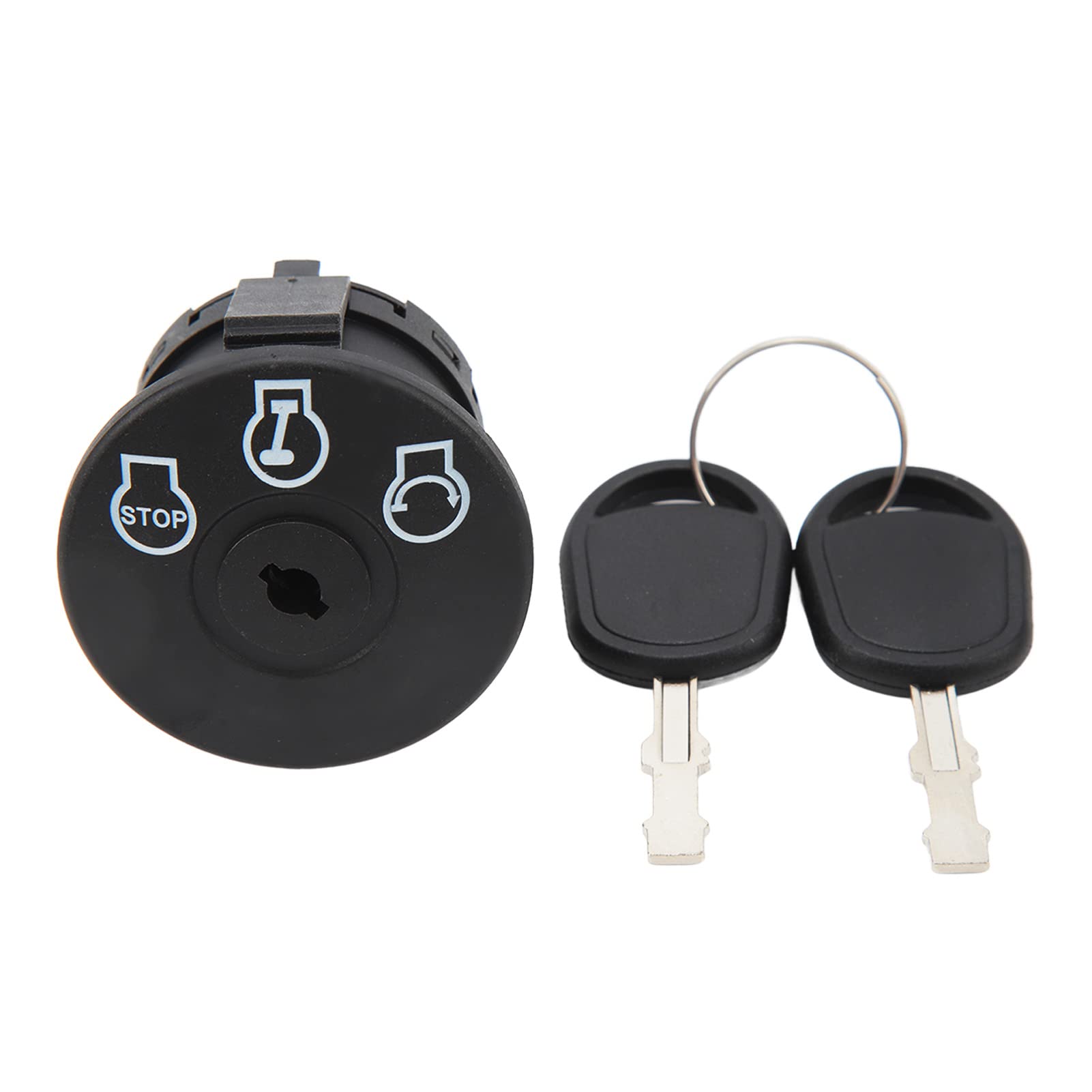 Interruptor de Encendido de Arranque, Interruptor de Arranque del Motor de Cortacésped de 3 Posiciones con 2 Llaves de Repuesto para Cortacésped Cub Cadet