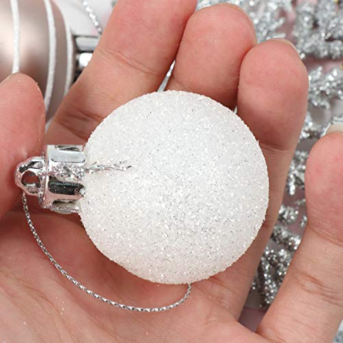 IMIKEYA Natale Palle di Decorazione per Albero