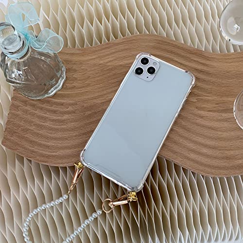 Coque transparente iPhone 7 Plus avec bracelet perle pour sorties mains libres - 2