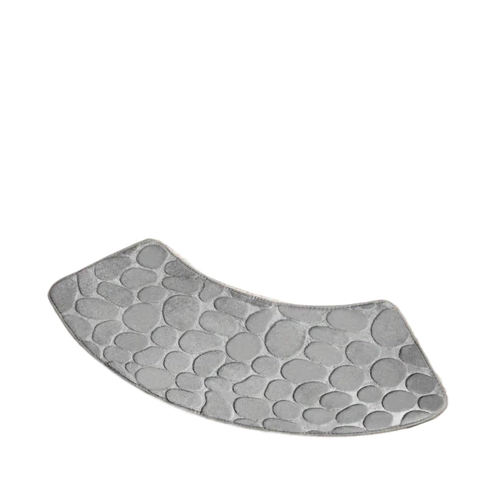Curved bath mat Curved Bathroom Mat Thickened Shower Room Absorbent Door Toilet Non-slip Entrance