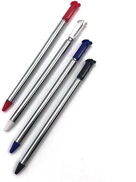 Metal Adjustable Touch Stylus Pen for for New 3DS XL LL Video Stylus Pen Game Accessories Metal Black