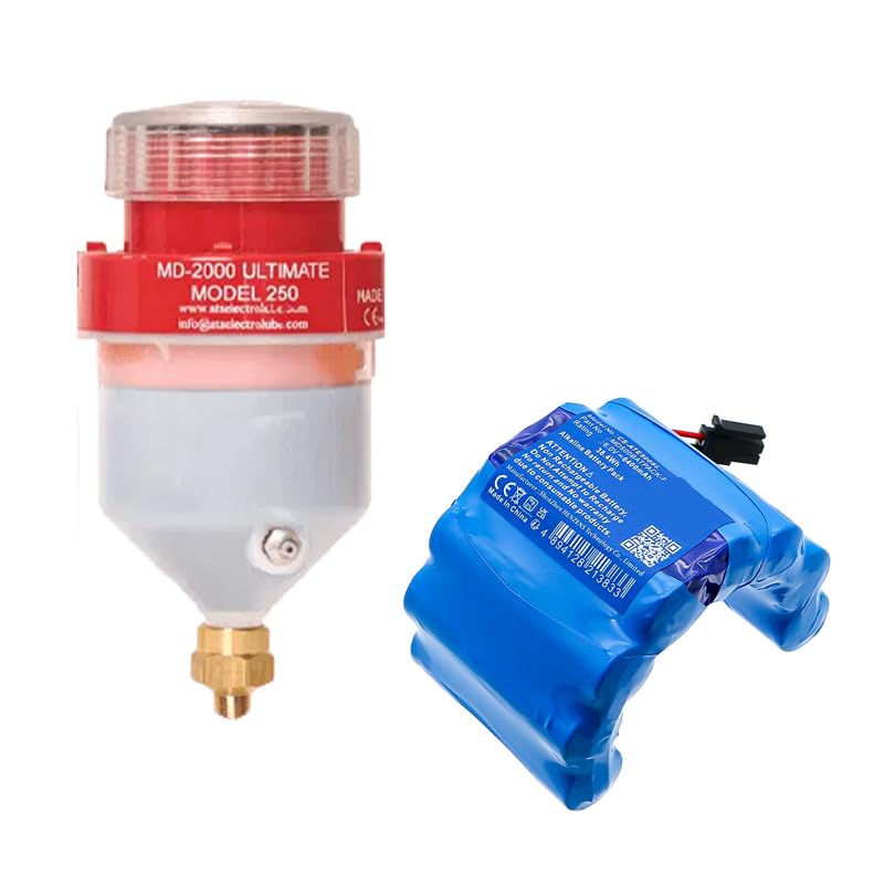 FYIOGXG Battery for ATS Electro-Luber 250 Ultimate luber, 500 Ultimate luber PN:ATS Electro-Luber MD500BATPACK-P 6400mAh / 38.4Wh