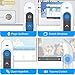 N27 Presentation Clicker, Clicker for PowerPoint Presentations, PowerPoint Clicker with Pointer for Presentations, Pointer Clicker Presentation Remote - White