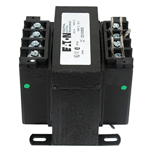 Cutler Hammer C0100E5E Industrial Control Transformer, VA Rating: 100VA