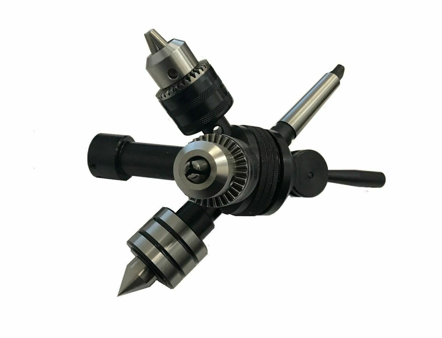 Grip-Fast 3MT Quad Head Tailstock Turret with Accessoires