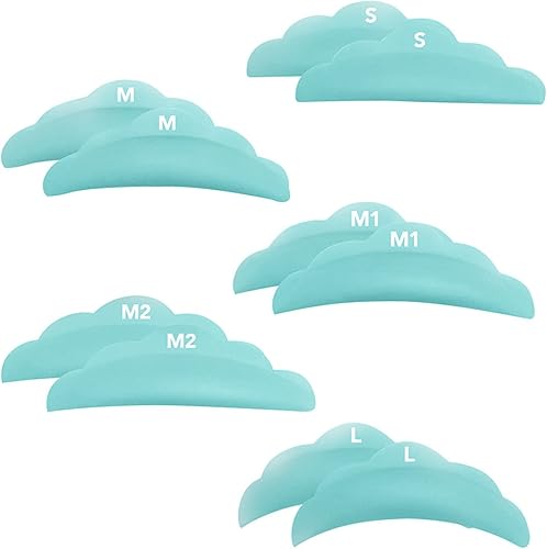 Miniatura 5 de Liber beauty Almohadillas elevadoras de pestañas, almohadillas elevadoras de pestañas, varillas de permanente, levantamiento de pestañas en casa, 10